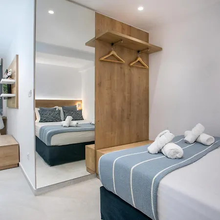 Elegant Blue Rhodes Center Near The Sea Daire