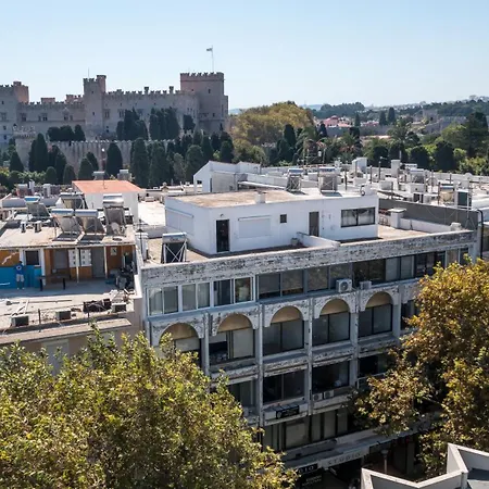 Elegant Blue Rhodes Center Near The Sea Daire *